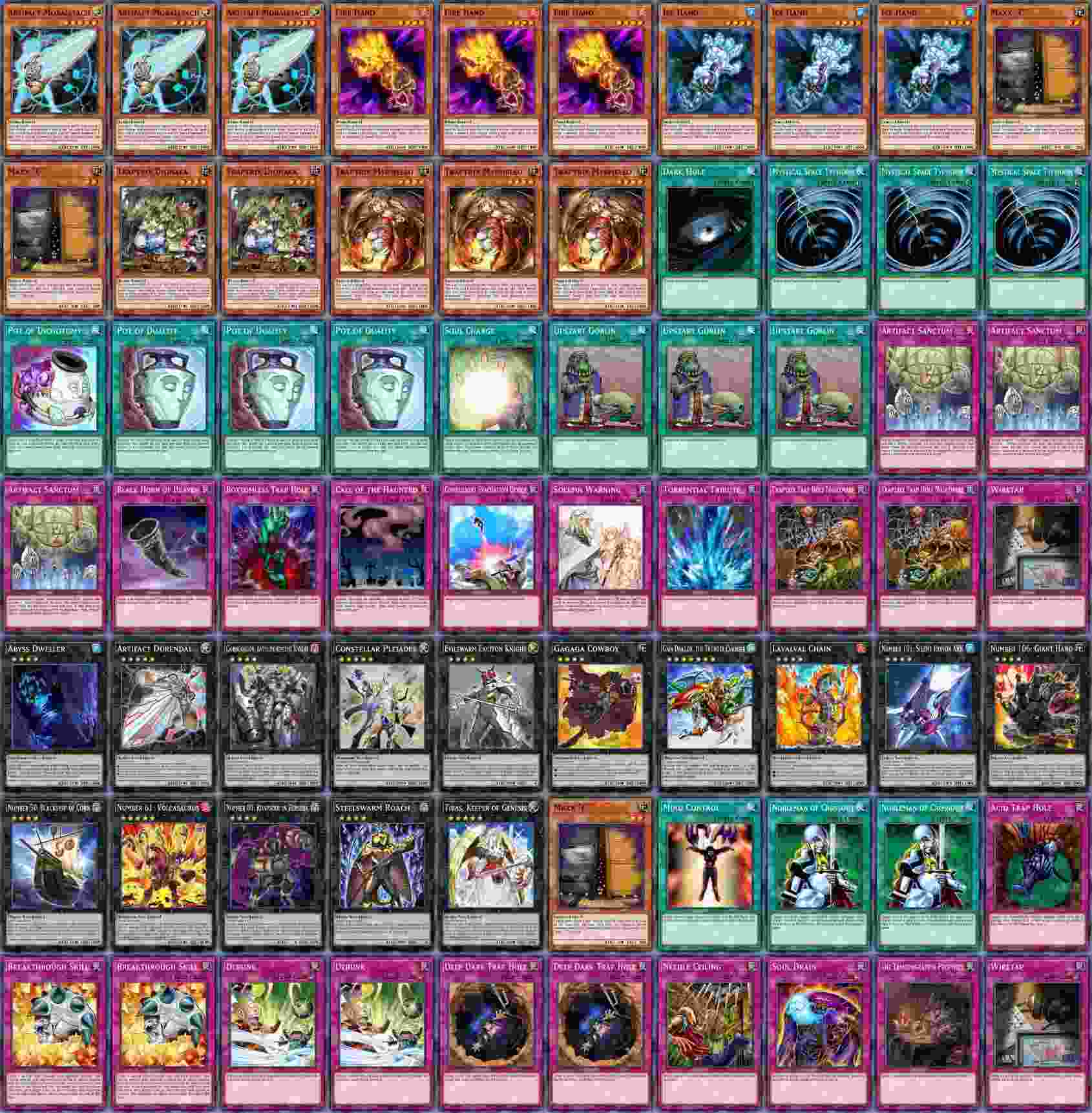 yugioh hat deck 2014 Deck Profile Yu-Gi-Oh! HAT Format Apr 2014 Gravekeeper Artifact #gamezonemx  #yugioh #deckprofile #deck #gravekeeper #artifact